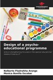 Design of a psycho-educational programme
