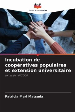 Incubation de coopératives populaires et extension universitaire - Matsuda, Patricia Mari