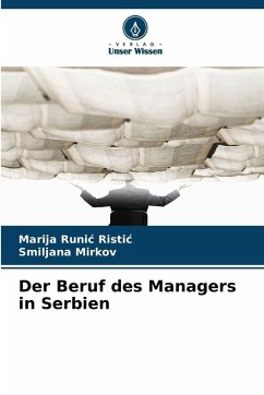 Cover Der Beruf des Managers in Serbien