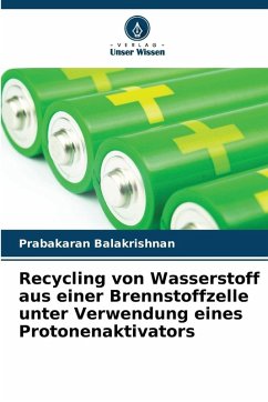 Cover Recycling von Wasserstoff aus einer Brennstoffzelle unter Verwendung eines Protonenaktivators