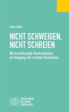 Cover Nicht schweigen, nicht schreien