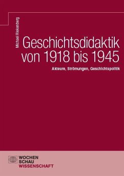 Cover Geschichtsdidaktik von 1918 bis 1945