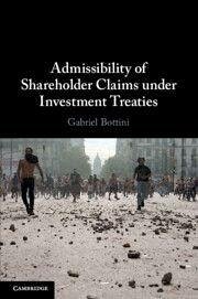 Cover Admissibility of Shareholder Claims under Investment Treaties