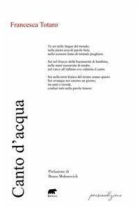 Cover Canto d'acqua