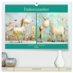 Einhornzauber. Liebliche Unicorn-Weisheiten (hochwertiger Premium Wandkalender 2026 DIN A2 quer), Kunstdruck in Hochglanz Einhornzauber. Liebliche Unicorn-Weisheiten (hochwertiger Premium Wandkalender 2026 DIN A2 quer), Kunstdruck in Hochglanz