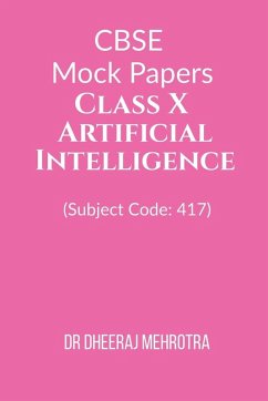 Cover CBSE Mock Papers Class X - Artificial Intelligence (Subject Code
