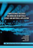 Computational Research and Modeling in Materials Science and Materials Application (eBook, PDF)