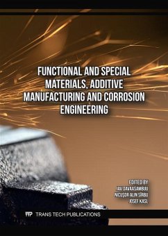 Cover Functional and Special Materials, Additive Manufacturing and Corrosion Engineering (eBook, PDF)