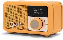 Roberts Radio Revival Petite 2 Sunshine Yellow