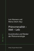 Phänomenalität - Welt - Leib (eBook, PDF)