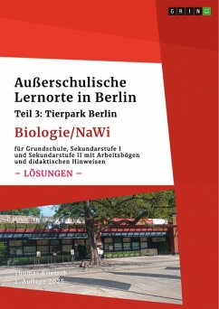 Cover Außerschulische Lernorte in Berlin (Biologie/Nawi) (eBook, PDF)