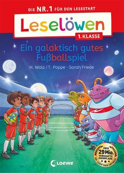 Cover Leselöwen 1. Klasse - Ein galaktisch gutes Fußballspiel (eBook, PDF)