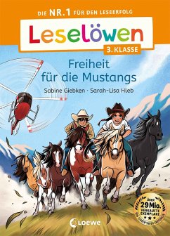 Cover Leselöwen 3. Klasse - Freiheit für die Mustangs (eBook, PDF)