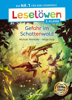 Leselöwen 2. Klasse - Gefahr im Schattenwald (eBook, PDF) - Peinkofer, Michael