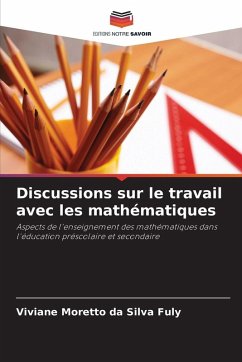Cover Discussions sur le travail avec les mathématiques