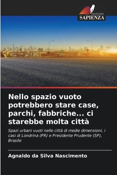 Nello spazio vuoto potrebbero stare case, parchi, fabbriche... ci starebbe molta città - da Silva Nascimento, Agnaldo