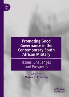 Cover Promoting Good Governance in the Contemporary South African Military