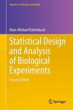 Cover Statistical Design and Analysis of Biological Experiments