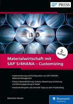 Cover Materialwirtschaft mit SAP S/4HANA - Customizing (eBook, PDF)