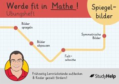 Cover Werde fit in Mathe - Spiegelbilder: Übungsheft für die 2. Klasse