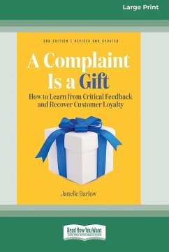 A Complaint Is a Gift, 3rd Edition - Barlow, Janelle
