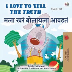 Cover I Love to Tell the Truth (English Marathi Bilingual Book for Kids)