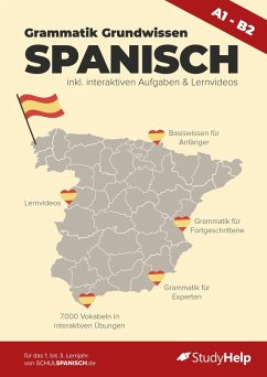 Cover Spanisch lernen mit System - Das interaktive Grammatik-Heft mit Videos & Übungen