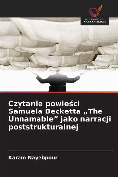 Czytanie powie¿ci Samuela Becketta Czytanie powie¿ci Samuela Becketta