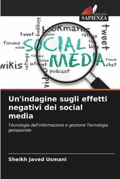 Cover Un'indagine sugli effetti negativi dei social media
