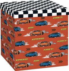 Cover Geschenkbox Cube Schorsch rot