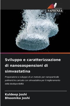 Cover Sviluppo e caratterizzazione di nanosospensioni di simvastatina