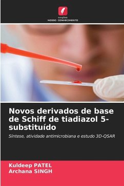 Cover Novos derivados de base de Schiff de tiadiazol 5-substituído