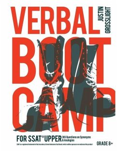 Cover Verbal Boot Camp for the SSAT Upper: 365 Questions on Synonyms & Analogies
