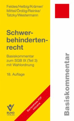Cover Schwerbehindertenrecht