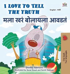 Cover I Love to Tell the Truth (English Marathi Bilingual Book for Kids)