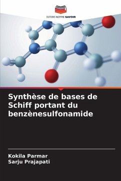 Cover Synthèse de bases de Schiff portant du benzènesulfonamide