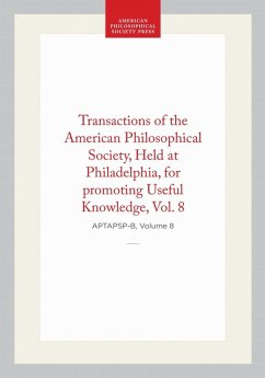 Cover Transactions of the American Philosophical Society, Vol 8, 1843