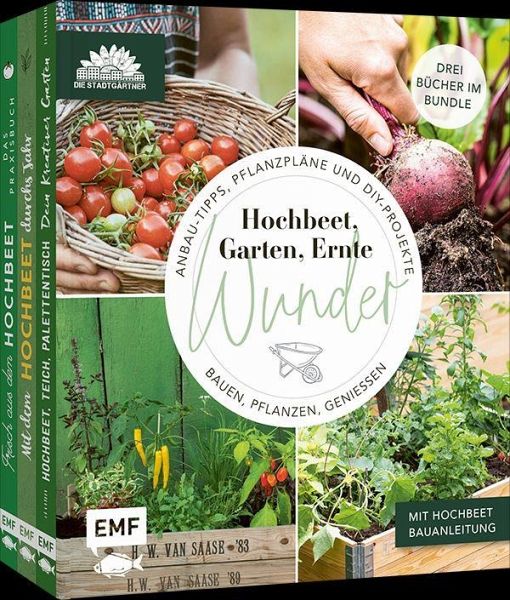 Garten, Hochbeet, Ernte-Wunder - Drei Bücher im Bundle