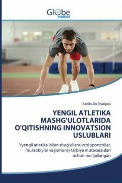 Cover YENGIL ATLETIKA MASHG'ULOTLARIDA O'QITISHNING INNOVATSION USLUBLARI