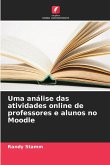 Uma análise das atividades online de professores e alunos no Moodle