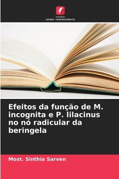Efeitos da função de M. incognita e P. lilacinus no nó radicular da beringela - Sarven, Most. Sinthia Efeitos da função de M. incognita e P. lilacinus no nó radicular da beringela - Sarven, Most. Sinthia