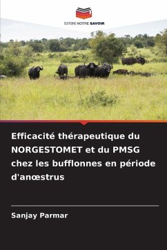 Cover Efficacité thérapeutique du NORGESTOMET et du PMSG chez les bufflonnes en période d'an¿strus