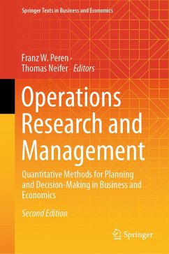 Cover Operations Research and Management (eBook, PDF)