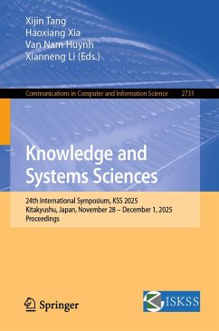 Cover Knowledge and Systems Sciences (eBook, PDF)