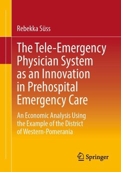 Cover The Tele-Emergency Physician System as an Innovation in Prehospital Emergency Care (eBook, PDF)