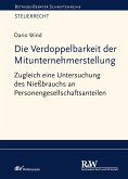 Die Verdoppelbarkeit der Mitunternehmerstellung (eBook, ePUB)