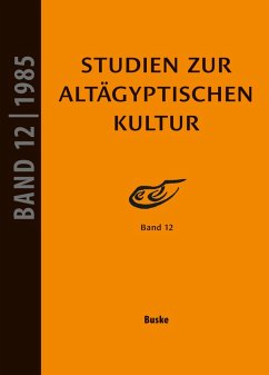 Cover Studien zur Altägyptischen Kultur Band 12 (eBook, PDF)