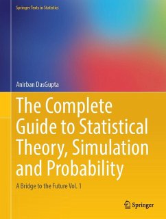 Cover The Complete Guide to Statistical Theory, Simulation and Probability