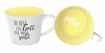 Du bist ein Gott, der mich sieht. - Tasse