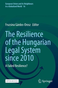 Cover The Resilience of the Hungarian Legal System since 2010